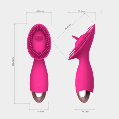 China 149.2*51*45.6mm Didlo realístico de lambedura forte para o vibrador impermeável da bala das mulheres à venda