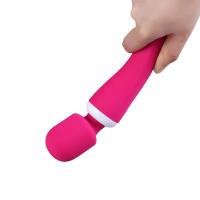 China Brinquedos Handheld do prazer sexual do Massager da varinha dos brinquedos Clitoral elétricos da estimulação do silicone à venda