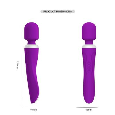 Cina Il dildo libero femminile del silicone su ordinazione IPX5 gioca il vibratore elettrico di Clit 60 minuti 224mm in vendita