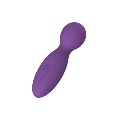 Cina Massaggiatore posteriore senza cordone IPX6 del dildo del silicone di FDA del corpo della bacchetta di rosa a 4 pollici rosso del massaggiatore in vendita