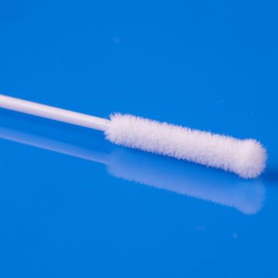 China Sterile Nasopharyngeal Assembled Nylon Sample Handle Sample Collection ABS Swab Specimen Flexible Swab for sale