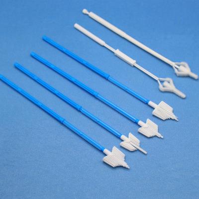 China Gynecological Cervical Brush HPV Test Sterile Cervical Sampler and Cervical HPV Examination Brush with CE-ISO Certificates for sale