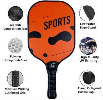 China Lightweight Shawview PP Honeycomb Core Pickleball Fiber Paddle With 100% Full Carbon Material for sale