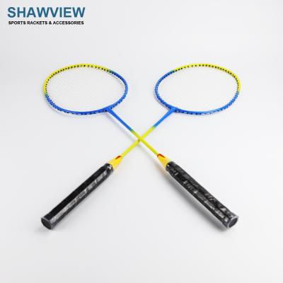 China - Economical high quality one piece badminton racket iron whistle badminton racket for sale