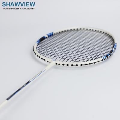 China Hottest badminton paddle set 5U badminton racket full noise Shawview carbon badminton racket 75g 2022 lightweight for sale