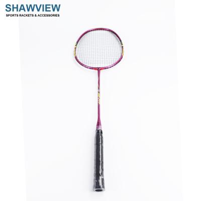 China Durable Type Shawview Badminton Racket Lightweight Superior Badminton Rackets Set Sports Accessories for sale