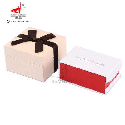 China Two High-end Styles With Lovely Cute Pillow Jewelry Box Custom Creative Leather for sale