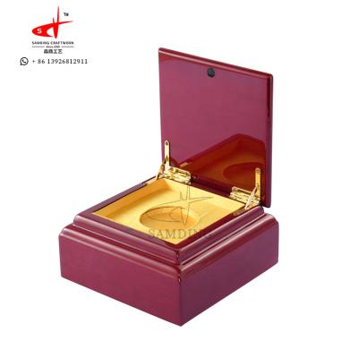 China SAMDING handmade custom wooden box for coin for sale