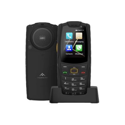 China Dual SIM Card Factory AGM M7 4G Opened Mobile Phone 2500mAh Battery IP68 Android PhoneCharing Rugged Outdoor Dock for sale