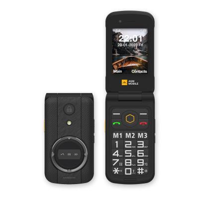 China Dual SIM Card AGM M8 FLIP Security + Flip Phone Secure Data Reduced Rugged Vulnerabilities Zero Tracking for sale