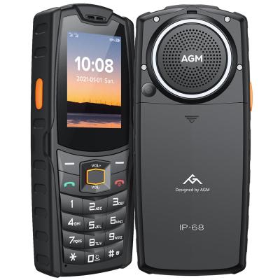 China Dual SIM Card AGM M6 4G Unlocked Rugged Phone IP68 Keypad Push-Button Phone 2500mAh Dual SIM Feature Phone Cellular For Elder for sale