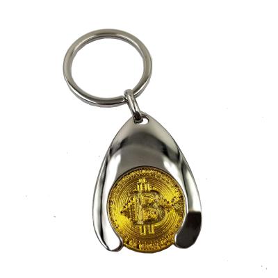 China China Shopping Cart Coin Key Supermarket Trolley Coin Key Chain Holder Custom Collect Coin for sale