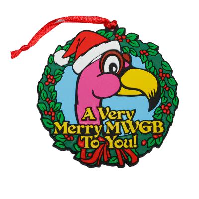 China Shape 2021 High Quality Customize Soft Christmas PVC 2d Fridge Magnet for sale