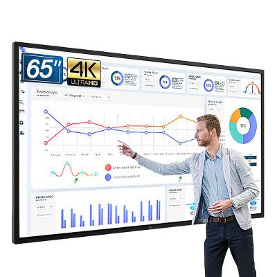 China Flexible Classroom 75 Inch 4k Business Signage TFT E-ink Interactive School Customized All In One Waterproof Digital Poster Display for sale