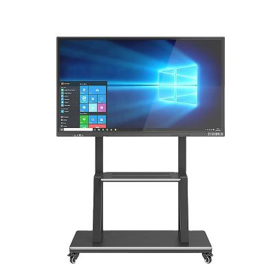 China School Teaching 65 Inch Touch Cost Mobile Kiosk Oled Resistive Flexible Electronic Business Best Infrared Marker Educational Board for sale