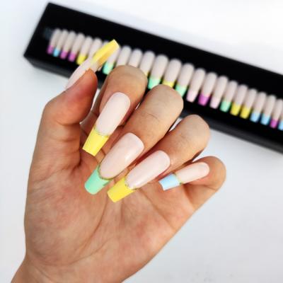 China JP11119 Quality Size Eco-friendly Material Nails Products Long Fake Tips Made In China for sale