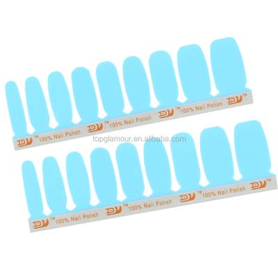 China SL025-030 Korean Nail Stickers 100% Waterproof Durable High Quality Real Nail Polish Strips Gel for sale