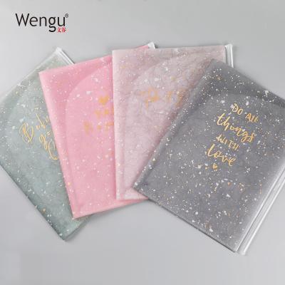 China Folder Documents Packing Wallet Custom Zipper File Bag Color Shenghua Wengu A4 Student File Bag Color Office Bag Popular Logo Advertising Data Bag Plastic Shape for sale