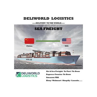 China High speed cost cheapest free 7 days freight FCL LCL from China to USA door to port with DDU DDP DAP EXW FOB for sale