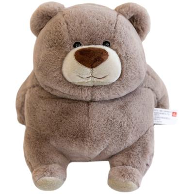 China Factory Customized Plush Source Brown Bear Factory Customized White Bear Resting Cute Kids Plush Toy Gift Doll Pillow Bear Girl Sleeping In Bed for sale