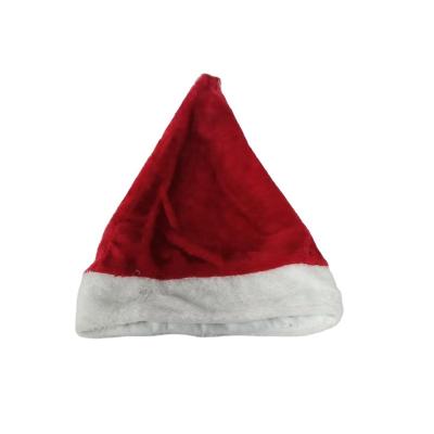 China Fabric Source Factory Customized Festival Supplies Fashion Beautiful Style Fabric Christmas Hat Holiday Party for sale