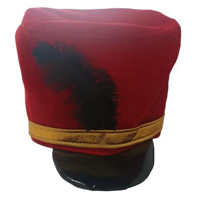 China Fashion Source Factory Customized Cute Headdress Cloth Hat Fashion Style Soldier Hat Royal Holiday Party for sale