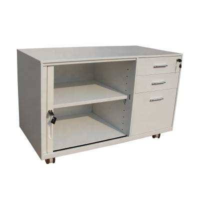 China (Other) Adjustable Drum Door Filing Cabinet Metal Hanging File Cabinet / 3 Drawers for sale