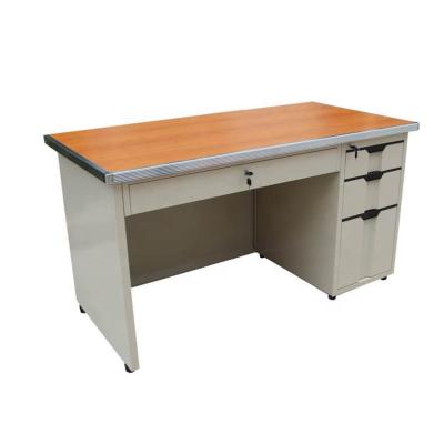 China Knockdown Computer Library Table Office Furniture Steel Desks for sale