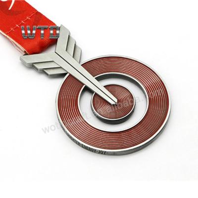 China 13.1 Mile Civil Fieldhockey Medall Enginering Medals Custom Enamel Metal Eco-Friendly Medal For Football for sale