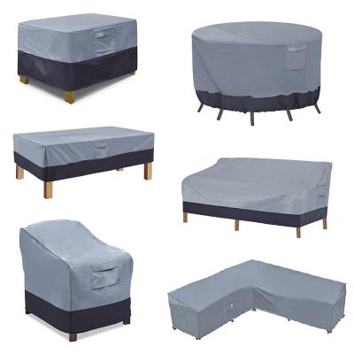 China Protect Cooler Hot Sale 600D Polyester Outdoor 2021 Amazon Trolley Furniture Cover Waterproof Garden Furniture Cover for sale