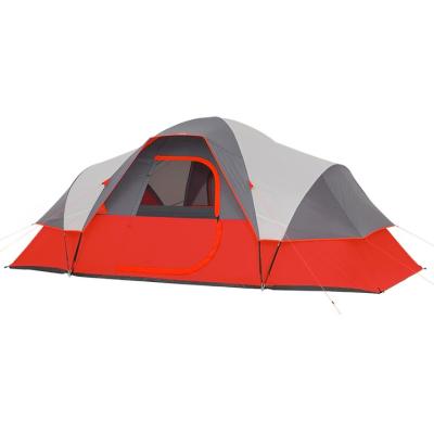 China Extended Type 9 Person Family Camping Tent 16' x 9' x 72