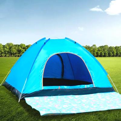 China Extended Type 3-4 Person Cabin Camping Tent Outdoor Customized Camping Tent for sale