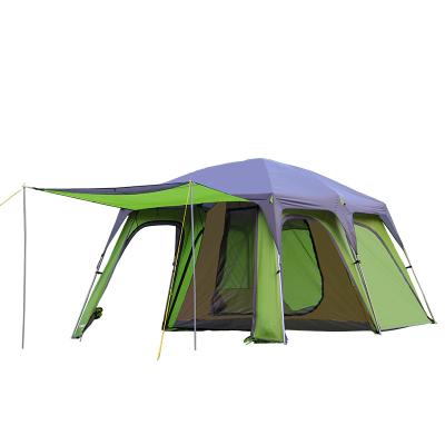 China Extended Type 8 Person Family Cabin Tent Size 13' x 9' x 78