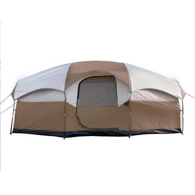 China Extended Type High Quality Double Layer 3 Rooms Large Family Tent China Factory for sale