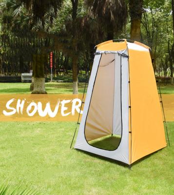 China Extended Type Custom Design Color Logo Oem Outdoor Privacy High Camping Toilet Shower Changing Room Pop Up Tent for sale