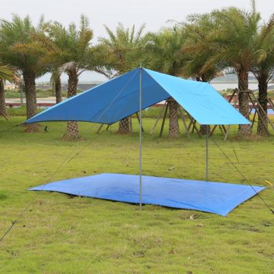 China Extended Type Multiple Use Beach Umbrella & Ground Sheet Combo 7' x 5' for sale