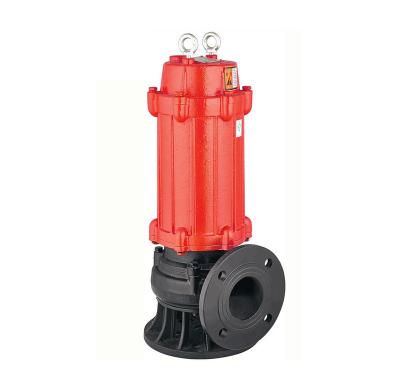 China Industrial Utilities WQ 4Inch 4KW 5.5HP Non-Clogging Electric Submersible Sewage Drainage Water Pump For Municipal Projects for sale