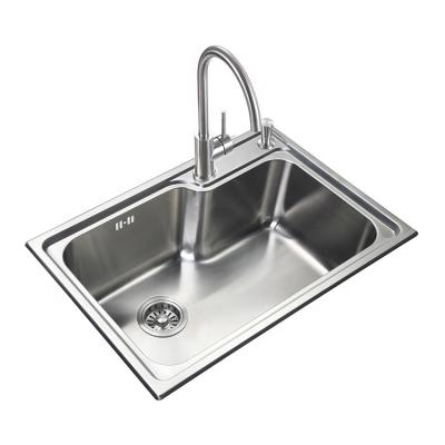 China With Faucet Sanhe KMan Workstation Morden Trinidad And Tobago Kitchen Sinks Stainless Steel Single Bowl for sale