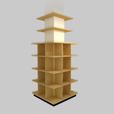 China Supermarket Double Sided High Quality Equipment Wrapped Pillars Decoration Design Supermarket Shelves for sale