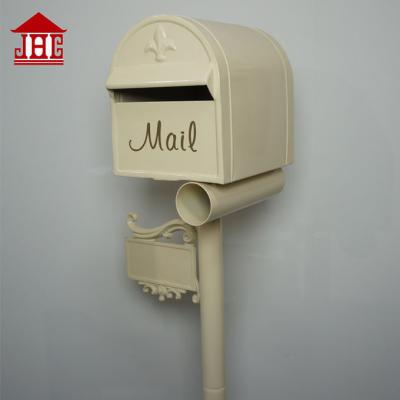 China JHC-1022 Waterproof Mailbox POS Letter Box / Residential Mailboxes / Free Standing Letterbox for sale