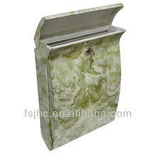 China Foshan JHC-2001 wall mounted colorful ABS plastic mailbox/clear plastic post box/plastic letter storage box for sale