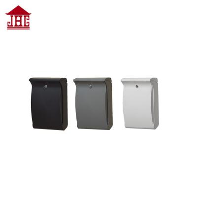 China Wall Mounted Lockable Plastic Mailbox Mailbox Storage ABS Colorful Plastic Letter Box for sale