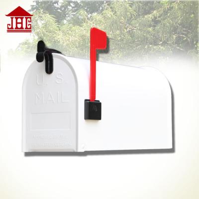 China JHC-4020 Standard Anti-rust Galvanized USA Mailbox Mailbox / Steel Rural Mailbox for sale