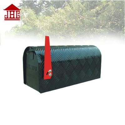 China JHC-4011America USA Mailbox Metal Grain Stocked Mail Mounted /mailbox With Alerts for sale