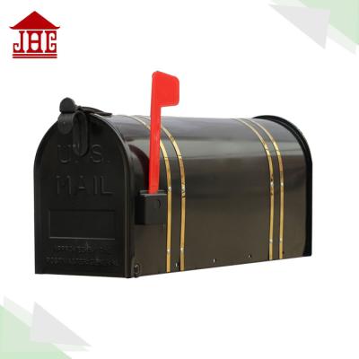 China Stored style mailbox/us modern mailbox flag for letter for sale