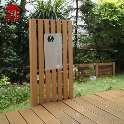 China Rustrproof Foshan JHC wooden mail box/outdoor free standing wood mailbox/stainless steel letter box for sale