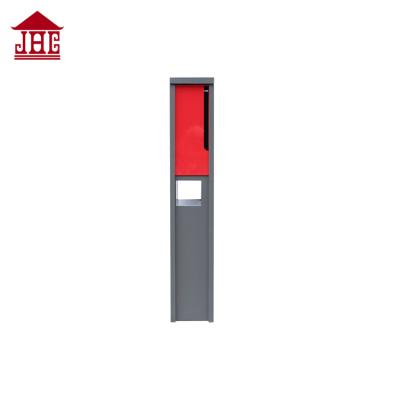 China Security Post Office Pillar Mailbox Free Standing Parcel Drop Box for sale