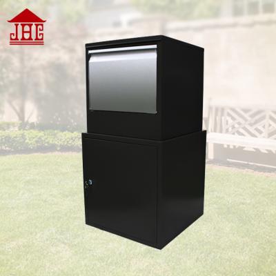 China JHC6005 security metal parcel drop box/large safe box delivery lbox/outside parcel for sale