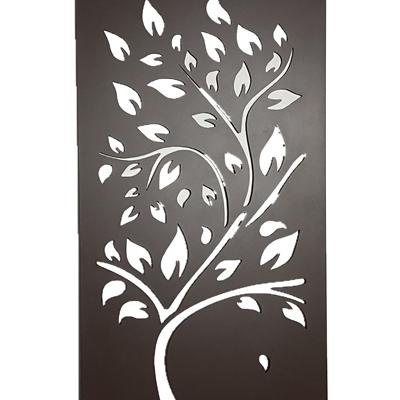 China Durable Flower Room Screen Aluminum Folding Room Screen Laser Cut Indoor Room Screen Divider for sale