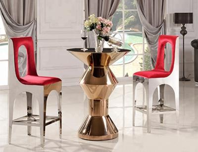 China Newest Xinqing Modern Waterproof PU Bar Stool 06# for sale